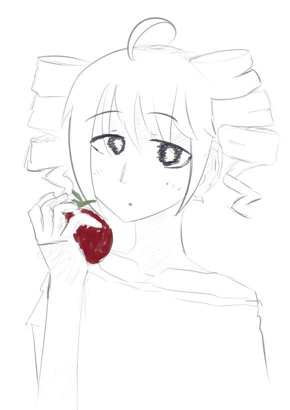 Teto with a tomato